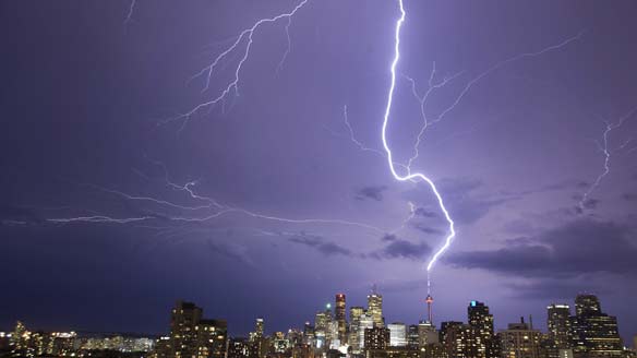 Lightning In TO.
