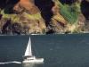 Sailing away